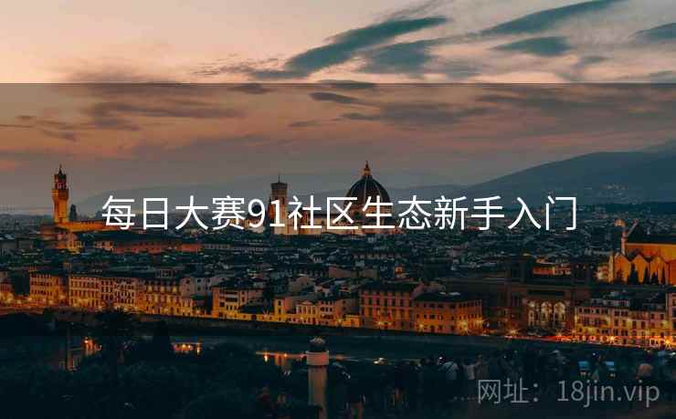 每日大赛91社区生态新手入门