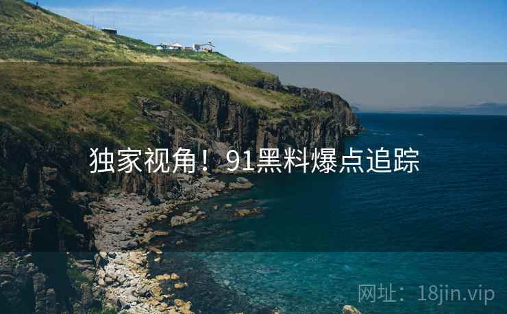 独家视角！91黑料爆点追踪