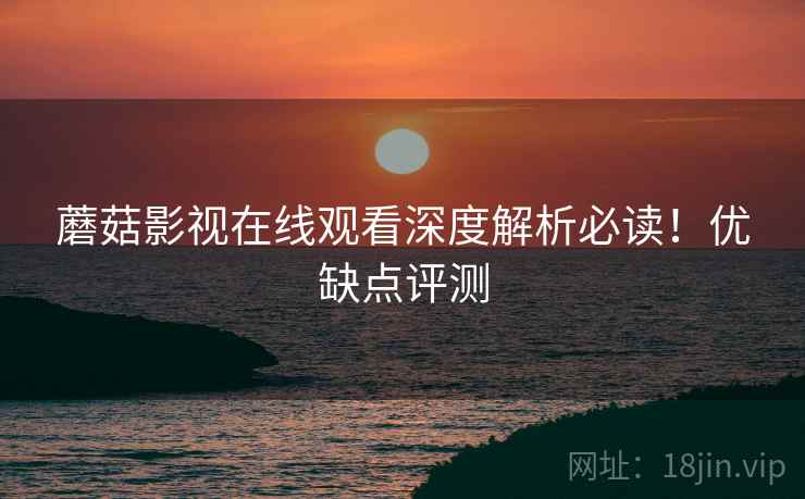 蘑菇影视在线观看深度解析必读！优缺点评测