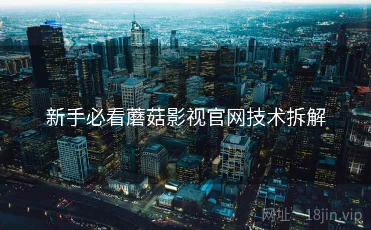新手必看蘑菇影视官网技术拆解