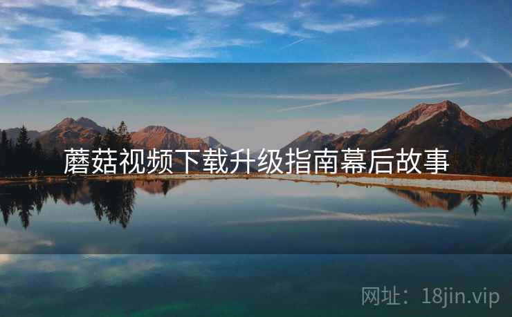 蘑菇视频下载升级指南幕后故事